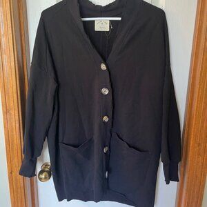 Electric and Rose Cardigan Size Small Women’s Button Oversized